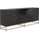Rebel Gold / Charcoal Grey Dresser, Large